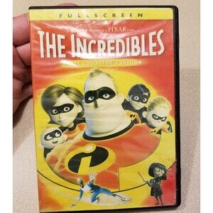 Incredibles 2 DVD set full screen